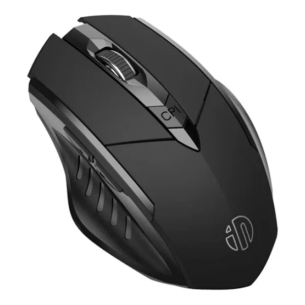Inphic Pm6 Kablosuz Fare, Şarj Edilebilir Sessiz Kullanım 2.4g 700 Mah USB Mouse - Siyah