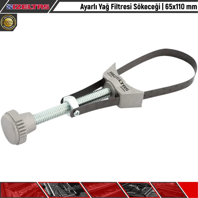 İzeltaş Ayarlı Yağ Filtresi Sökeceği 65X110 mm