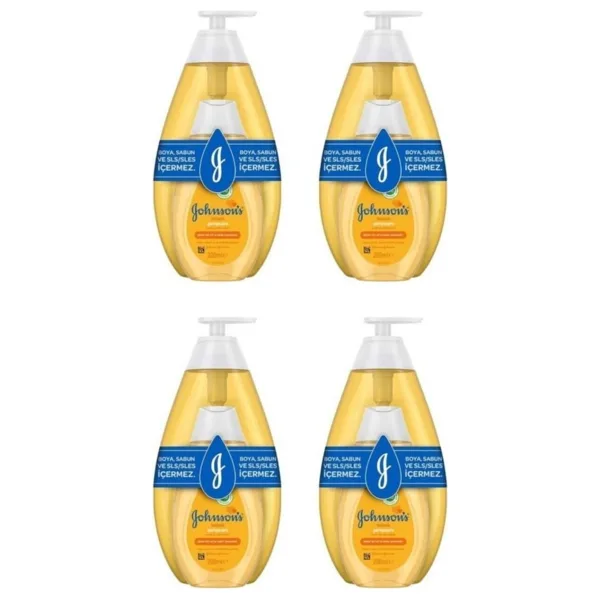 Johnson's Baby Bebek Şampuanı 750 ml + 200 ml 4 Adet