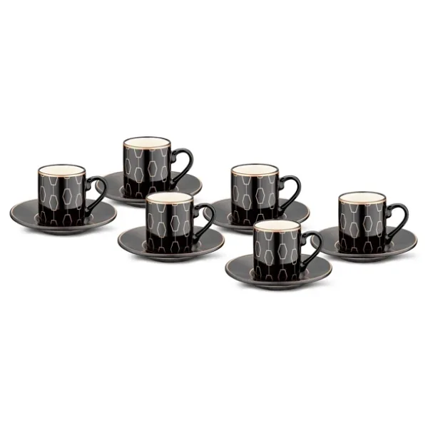 Jumbo Brume 12 Parça 6 Kişilik Kahve Fincan Takımı