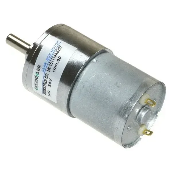 KGB-37 24V 96Rpm Redüktörlü Dc Motor