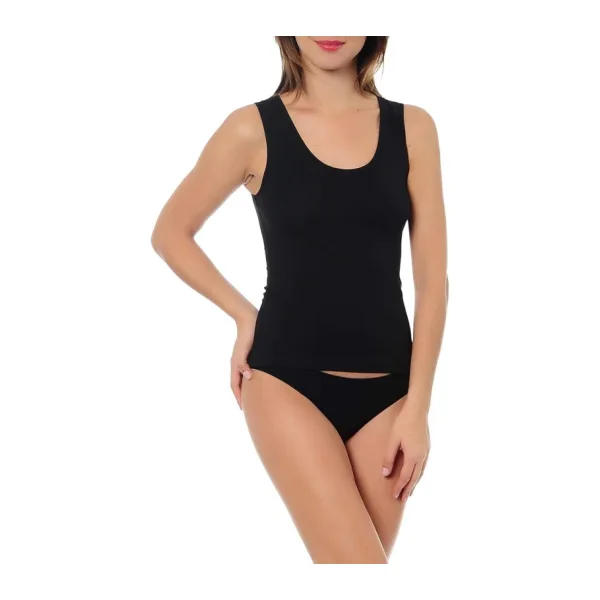 Kom Singlet Kalın Askılı Atlet