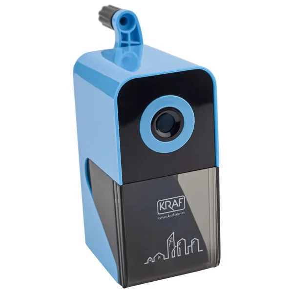 Kraf 700G Mavi Mini Kollu Kalemtıraş