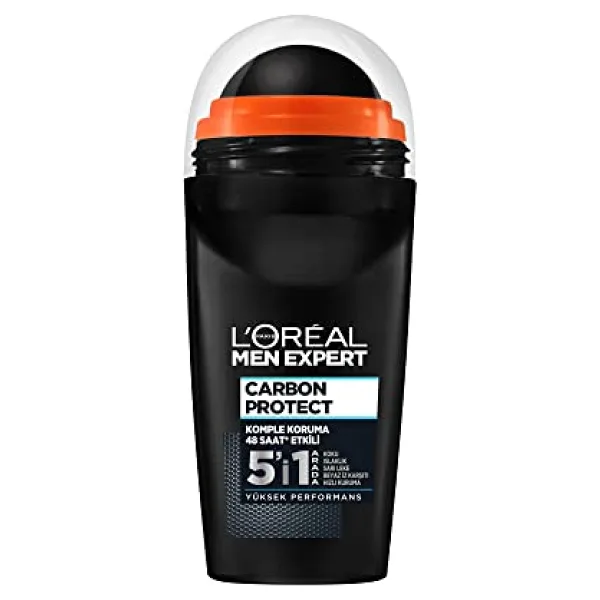 L'OREAL PARIS Men Expert Carbon Protect Terleme Karşıtı Roll-On Deodorant 50 ml