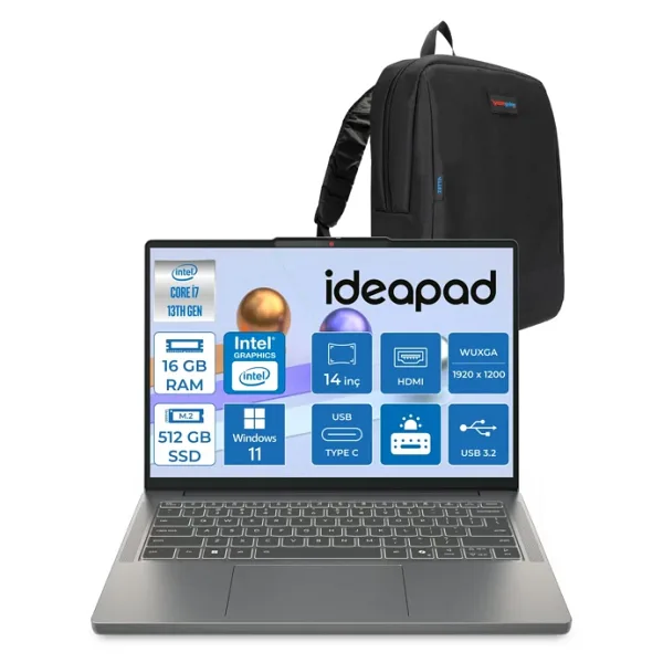 Lenovo IdeaPad Slim 3 14IRH10 83K0002ATR i7-13620H 16 GB 512 GB SSD UHD Graphics 14