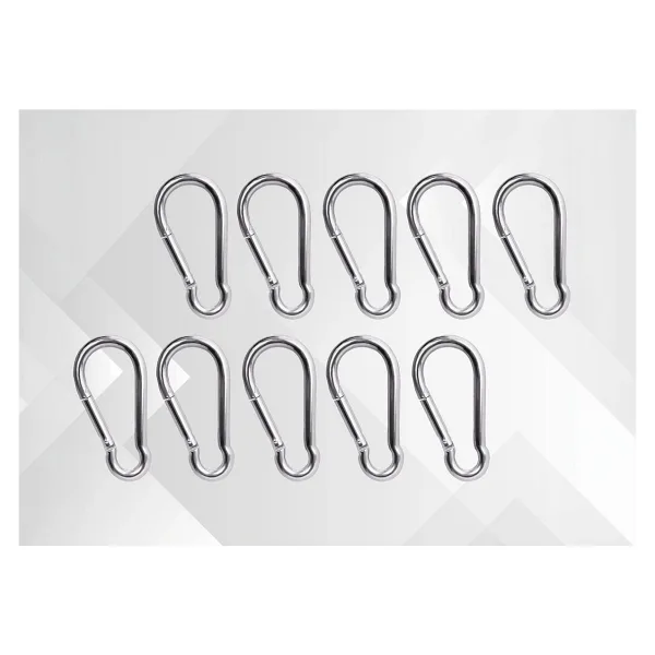 M4 Karabina Çinko İle İşlenmiş 316 Paslanmaz Çelik 40x20x4 mm (10 ADET)