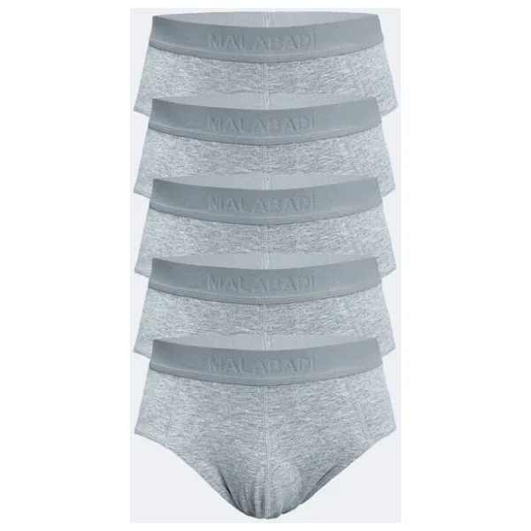 Malabadi Gri Erkek 5 Li Modal Slip Külot 052