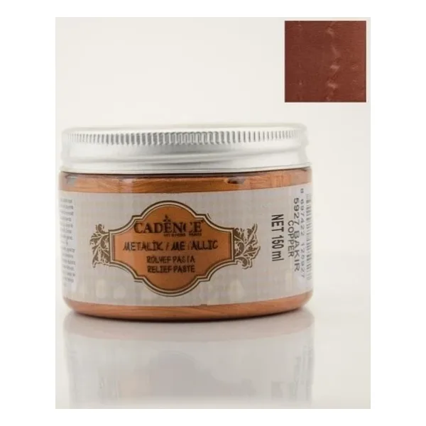 METALİK RÖLYEF PASTA 5927 BAKIR 150ML