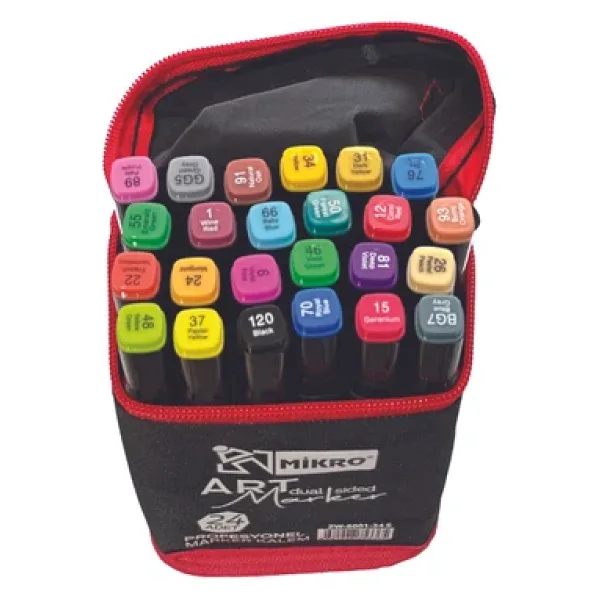 Mikro ART MARKER KALEM SETİ 24 LI SET