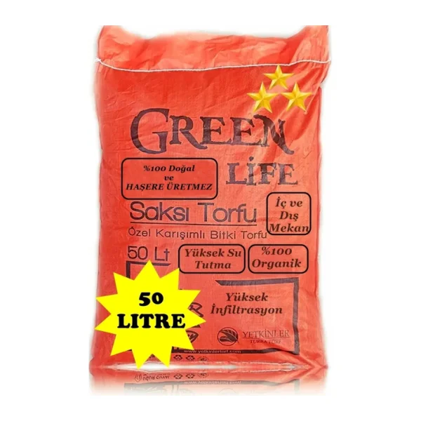 Mineral Katkılı Perlitli Bitki Toprağı, Fideleme, Saksı Toprağı Iç Dış Mekan Perlitli Toprak 50 Lt.
