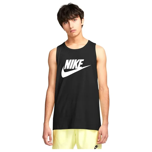 Nike Tank Icon Futura AR4991-013 Siyah Erkek Sporcu Atleti