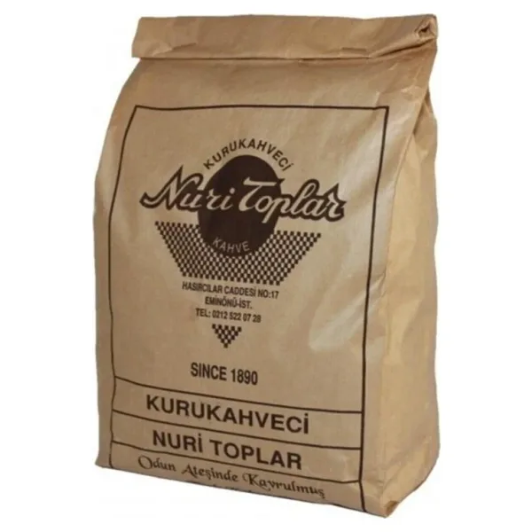 Nuri Toplar Kurukahveci Türk Kahvesi 250 gr Günlük Taze Çekim