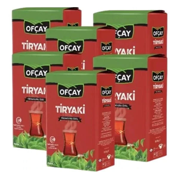 Ofçay Tiryaki 1 kg 6'lı Çay