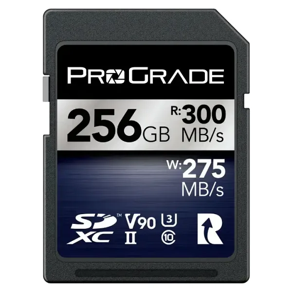 ProGrade Digital Iridium Class 10 UHS-II U3 V90 256 GB Hafıza Kartı