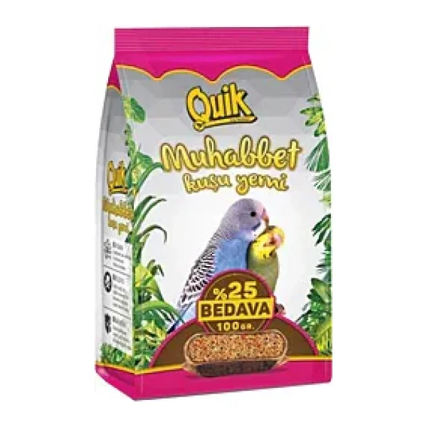 Quik 500 gr Muhabbet Kuşu Yemi