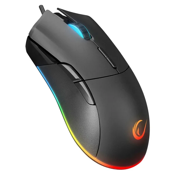 Rampage SMX-R21 RGB Makrolu Ergonomik Optik Kablolu Oyuncu Mouse