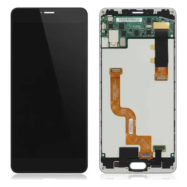 Realme Uyumlu C55 Lcd Ekran Dokunmatik Siyah Çıtalı