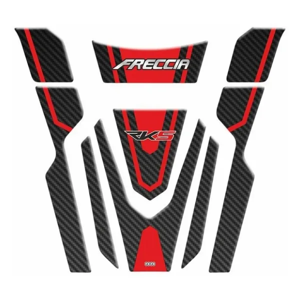 Rks Freccia 150 Cc 2022 - 2025 Uyumlu Tank Pad Set 005
