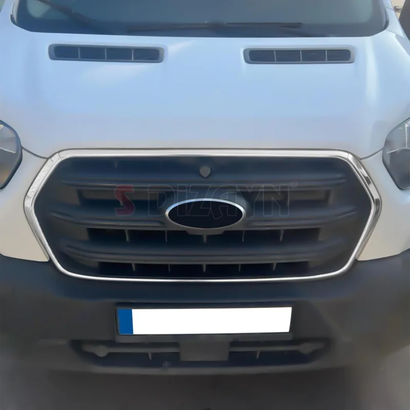 S-Dizayn Ford Transit Krom Ön Panjur Çerçevesi Geniş Model 4 Prç. 2018 ve Üzeri