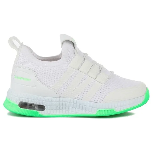 Slazenger Ebba Beyaz-Yeşil Çocuk Sneaker