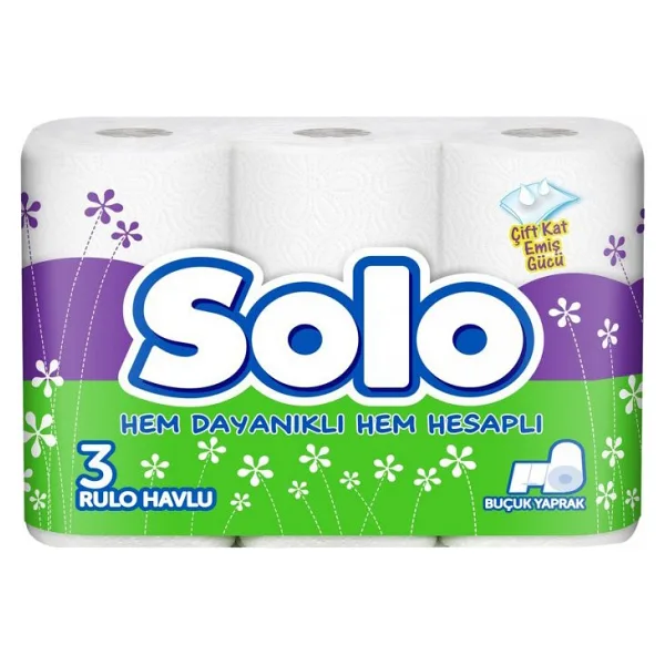 Solo 3'lü Kağıt Havlu