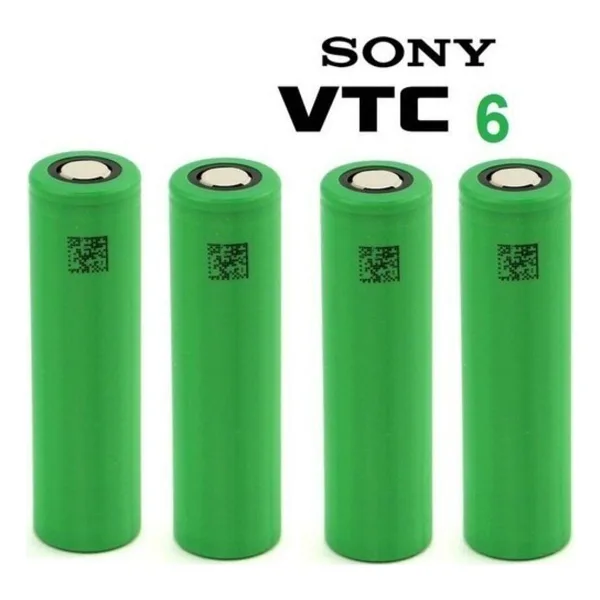 Sony Vtc6 18650 3.7V 3000 mAh Şarjlı Pil 5 Adet Saat Pili Yüksek Performans