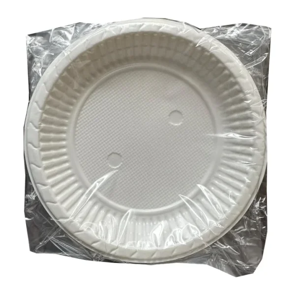 Tek Kullanimlik Plastik Tabak - 19 Cm. - 10 Adetlik 5 Paket