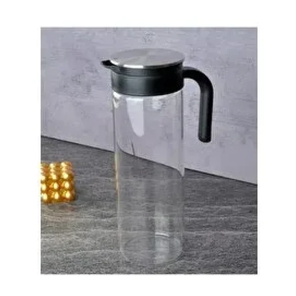Tohana Thn87017 1800 Ml Siyah Cam Sürahi