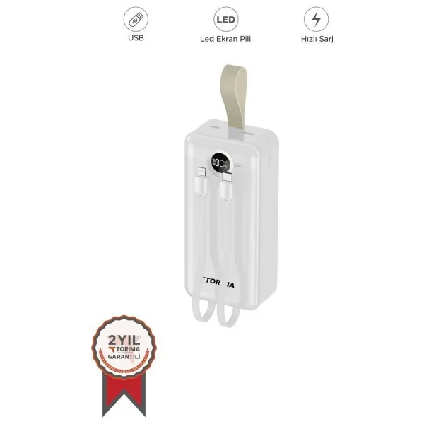 Torima TRM-1035 30000 mAh Hızlı Şarj Powerbank