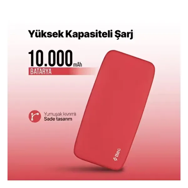 Ttec ChargeUp 2BB204 10000 mAh Powerbank