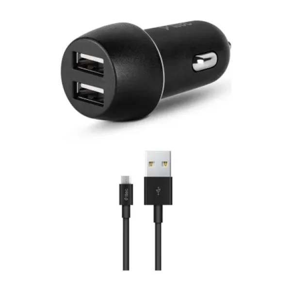 Ttec SmartCharger Duo 2CKS21MS Micro USB Kablolu Araç Şarj Aleti