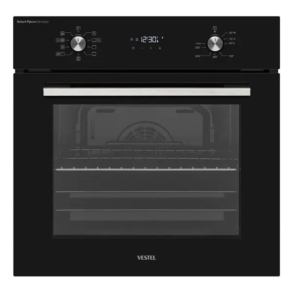 Vestel AF-7841 S Siyah Ankastre Fırın