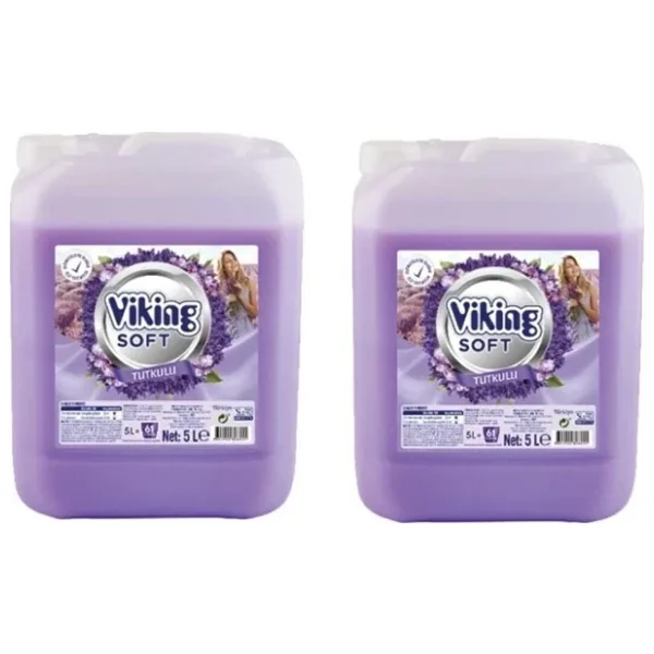 Viking Soft Tutkulu Yumuşatıcı 5 lt 2'li