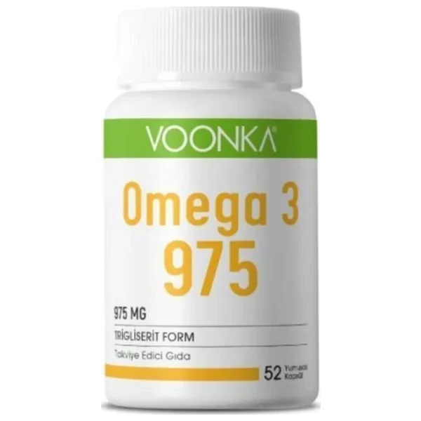 Voonka Omega 3 975 mg 52 Kapsül