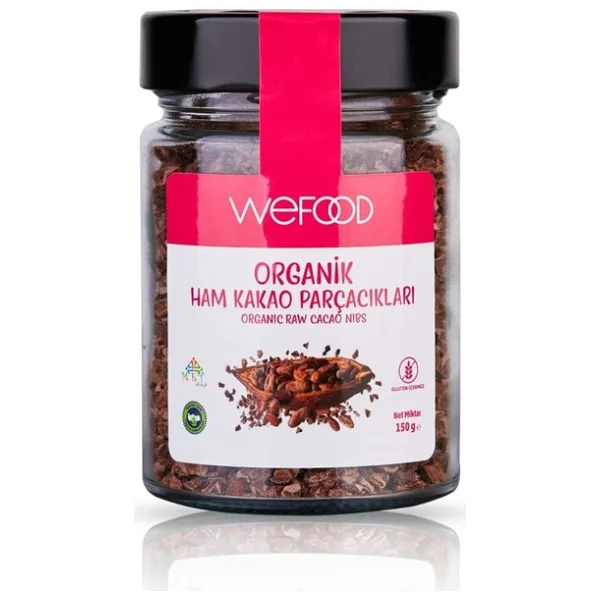 Wefood Ham Kakao Parçacıkları 150 gr - 1 Adet