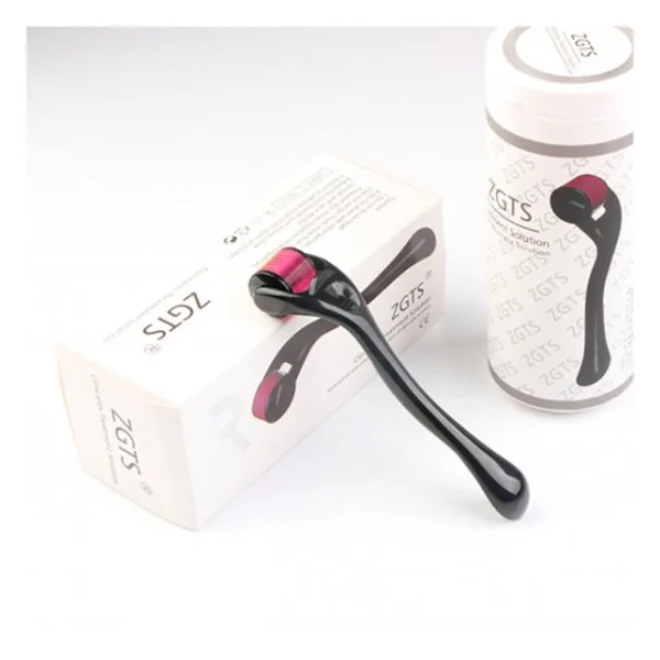 Zgts Dermaroller 540 Iğne Titanyum Derma Roller 0,25MM + Temizleme Spreyi