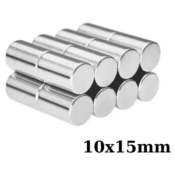 10x15mm Neodyum Güçlü Mıknatıs - Neodim Magnet