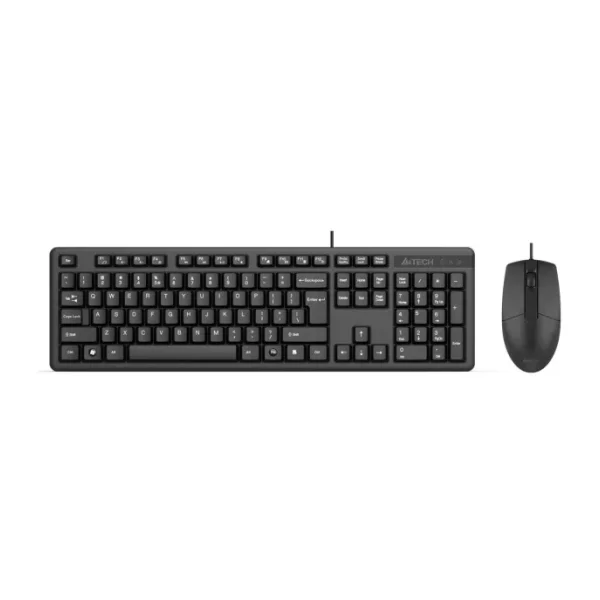 A4 Tech KR-3330S Sessiz Kablolu Klavye Mouse Seti