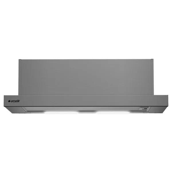 Arçelik Sürgülü Aspiratör 291 m3/saat Emiş Gücüyle Şık Inox Tasarım 60 cm