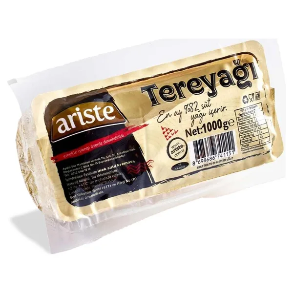 Ariste Rulo Tereyağı 1000 gr - 1 kg