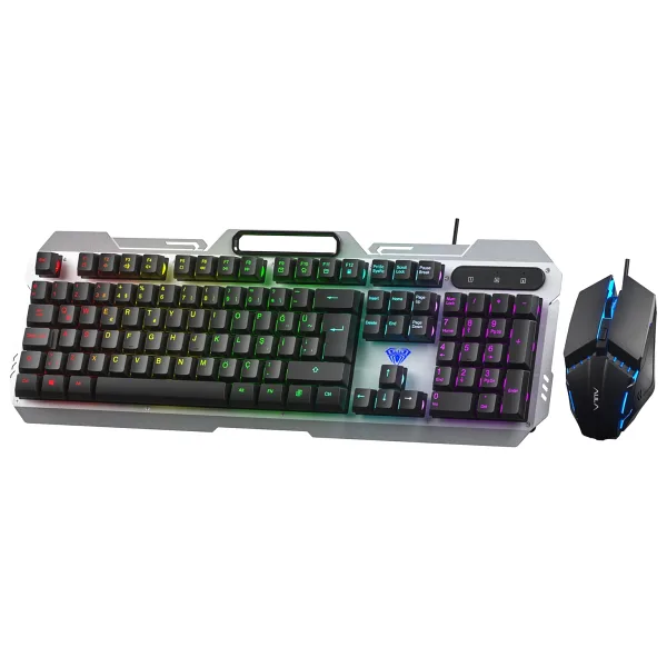 Aula F2023 Kablolu Oyuncu Klavye Mouse Seti