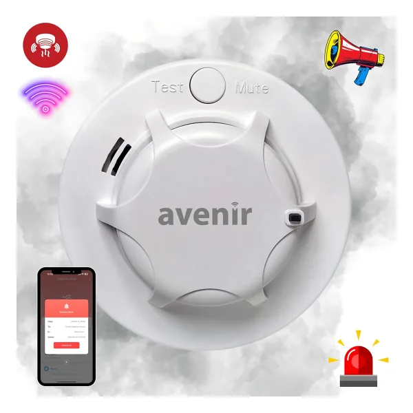 Avenir AV-06DW Wi-Fi Duman Dedektörü