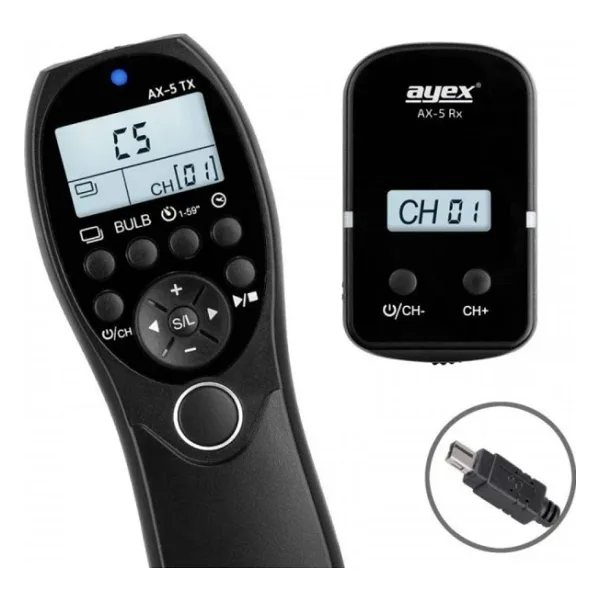 Ayex Ax-5 Dc2 Kablosuz Zaman Ayarlı Kumanda