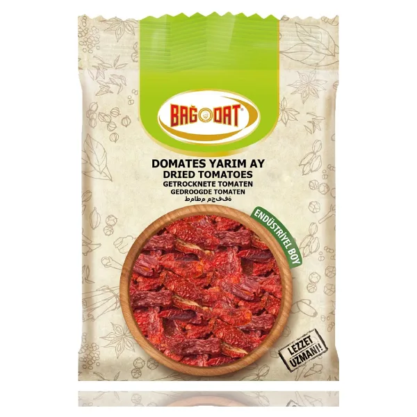Bağdat Baharat Domates Kurusu Yarım Ay 1 KG