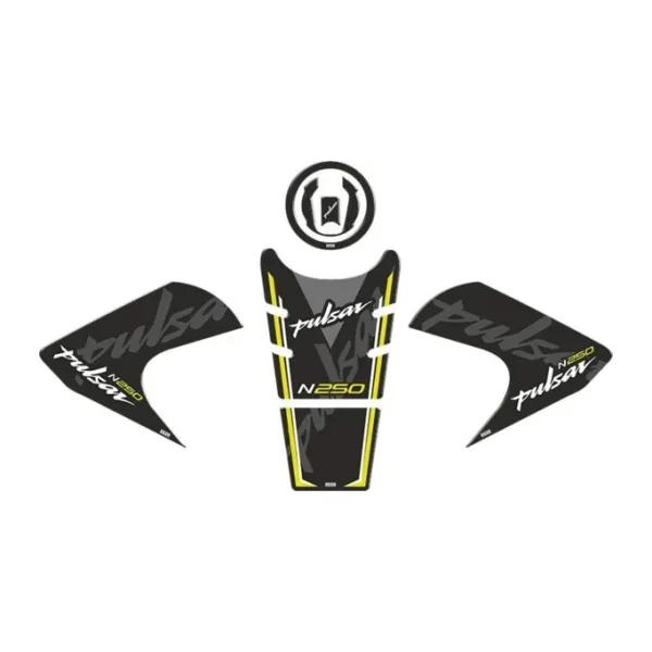 Bajaj Bajaj Pulsar N250 2022 - 2024 Uyumlu Tank Pad Set 005