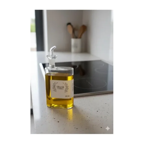Bambum Kimera - Yağdanlık Cam Kapaklı 200Ml