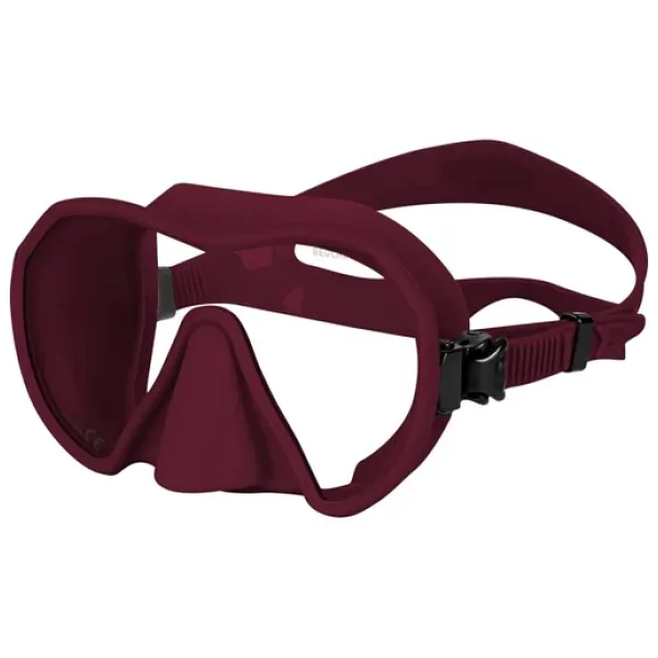 Beuchat Maxlux S Mask Dalış Maskesi - Wine Red Kırmızı-Tek Beden