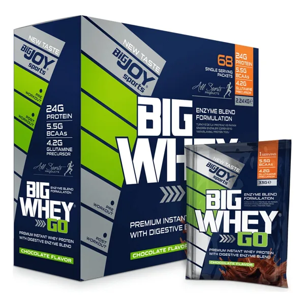 BigJoy Big Whey Go 2201 gr 68 Saşe Whey Protein Tozu