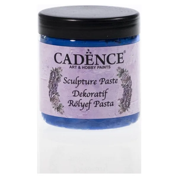 Cadence Sculpture Rölyef Pasta Mavi 250 ml