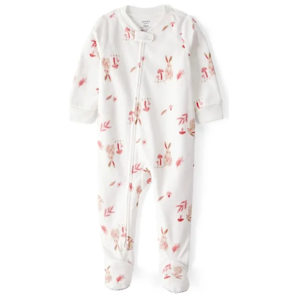 Carter's Kız Bebek Ekru Polar Tulum - 12 Ay